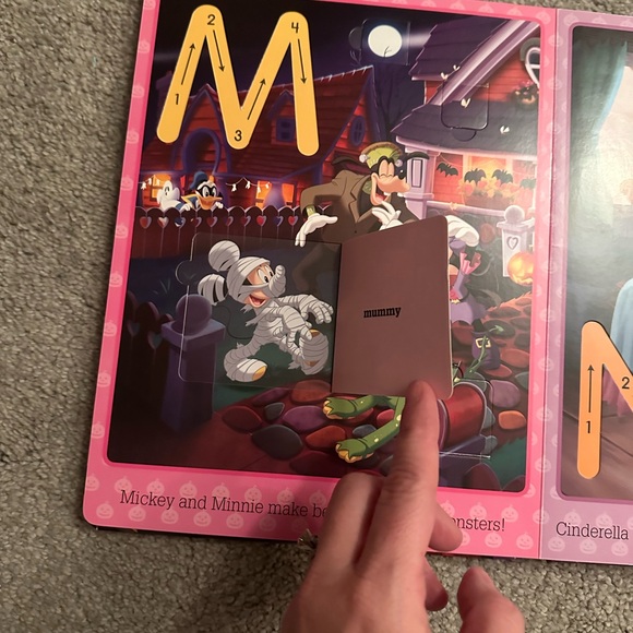 E is for Easter and H is for Halloween book -first words, ABCs and Lift-the-Flap - Picture 6 of 16